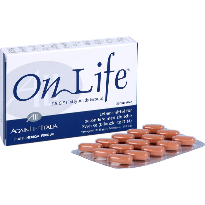 OnLife F. A. G. Fatty Acids Group Tabletten, 30 pcs. Tablets