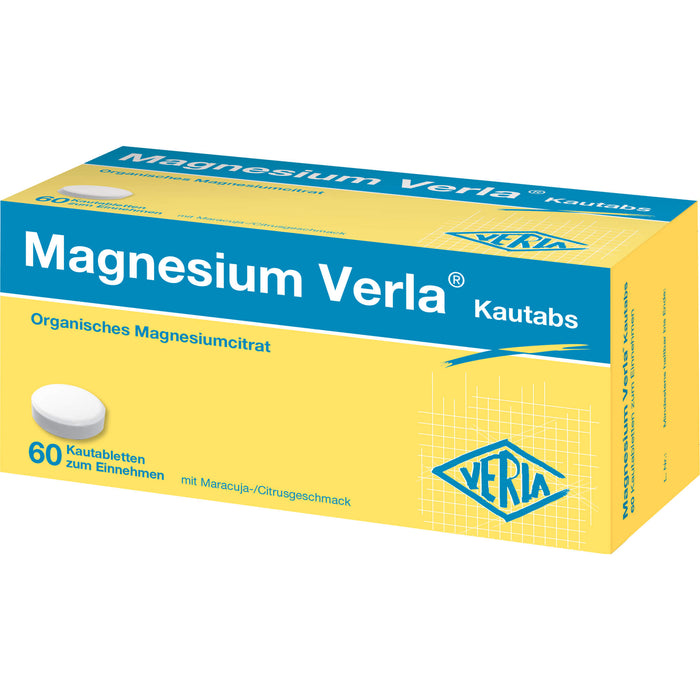 Magnesium Verla Kautabs , 60 pc Tablettes