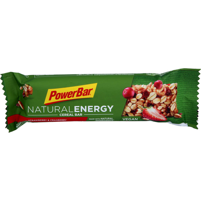 PowerBar Natural Energy Vegan Cer Strawber Cranber, 40 g