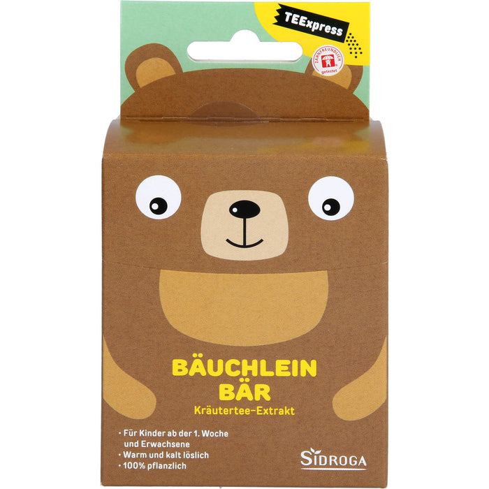 Sidroga TEExpress Bäuchlein-Bär Kräutertee-Extrakt Beutel, 15 pcs. Filter bag