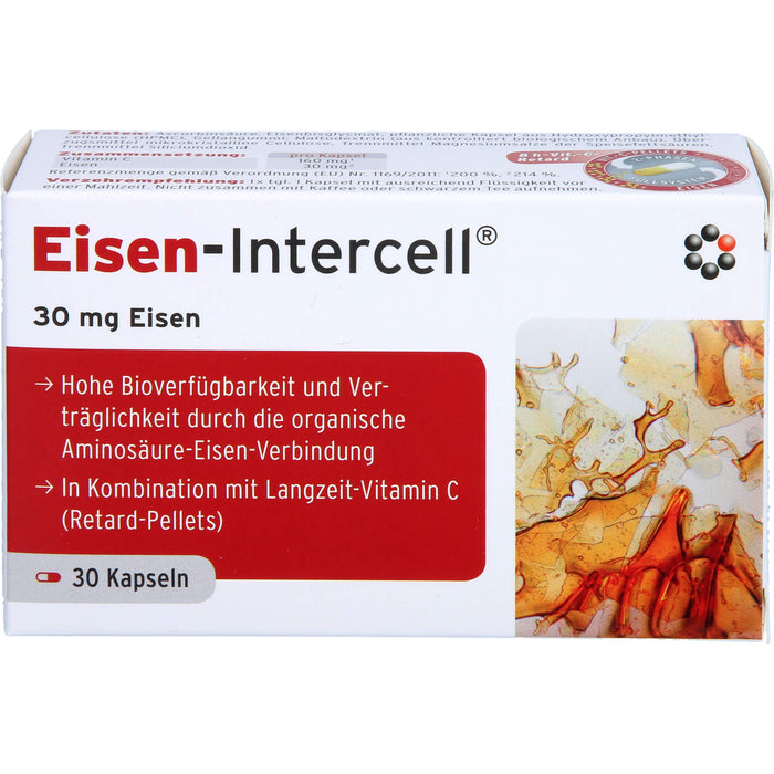 Eisen-Intercell Kapseln, 30 St. Kapseln