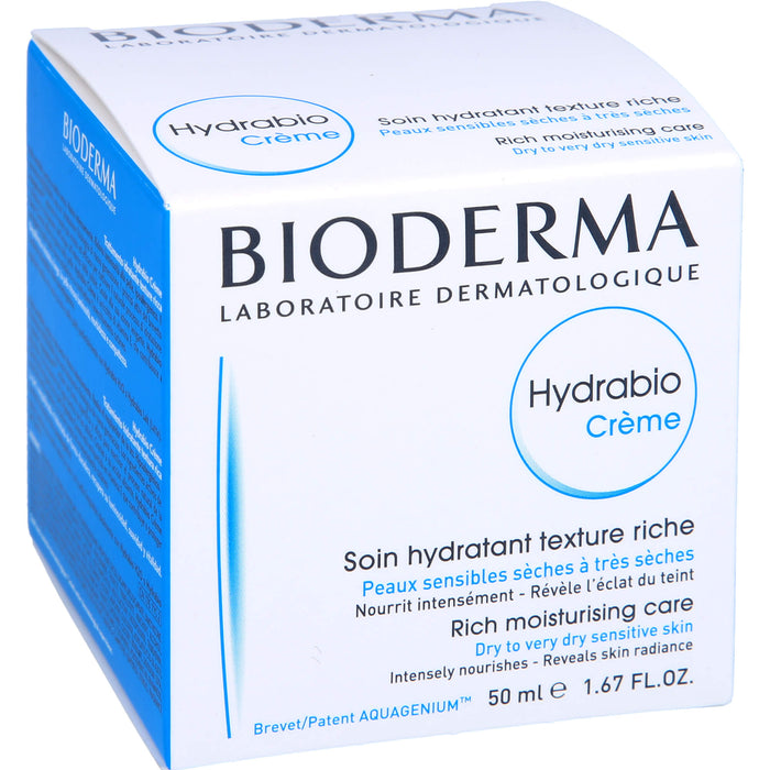 BIODERMA Hydrabio Creme, 50 ml Crème