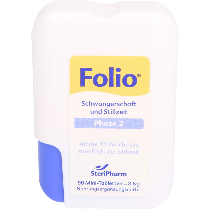 Folio Schwangerschaft und Stillzeit Phase 2 Mini-Tabletten, 90 St. Tabletten