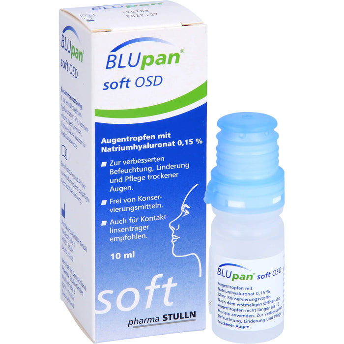 BLUpan soft OSD Augentropfen, 10 ml Solution