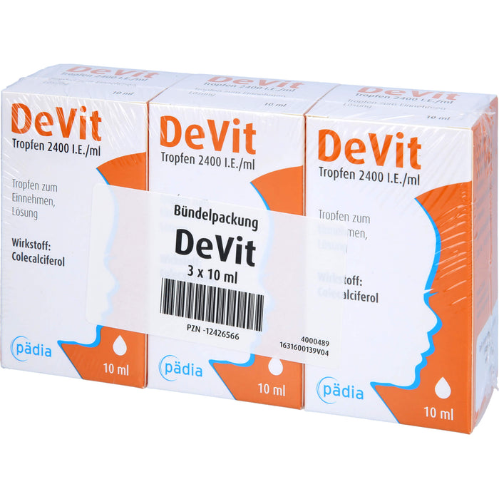 DeVit Tropfen 2400 I.E./ml, 30 ml Solution