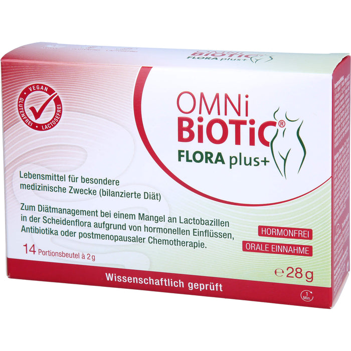 OMNi-BiOTiC Flora plus+ Portionsbeutel, 14 pc Sachets