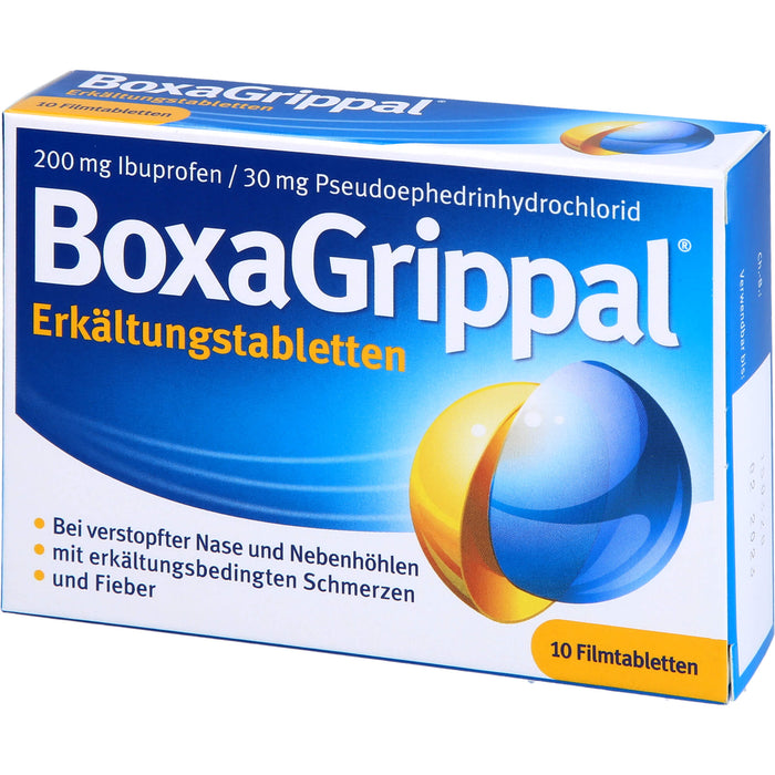 BoxaGrippal Tabletten, 10 St. Tabletten