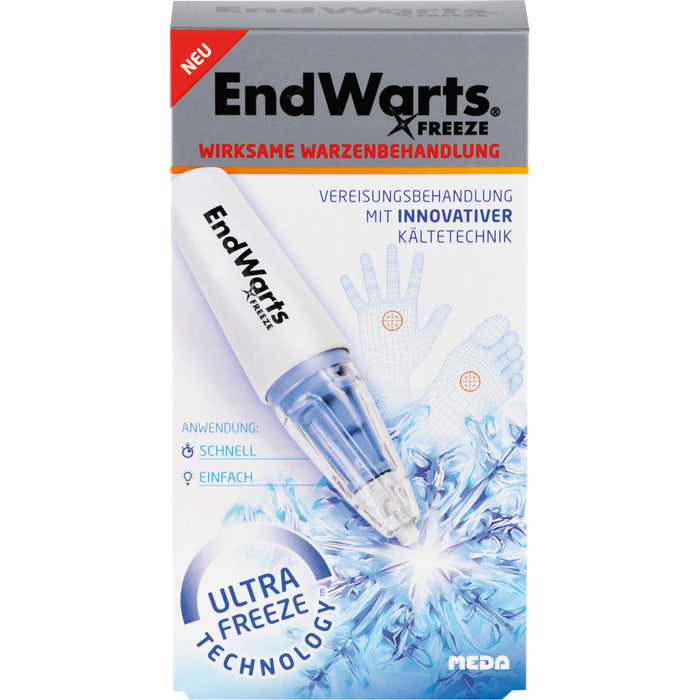 EndWarts Freeze Spray zur Warzenbehandlung, 1 pc Plume