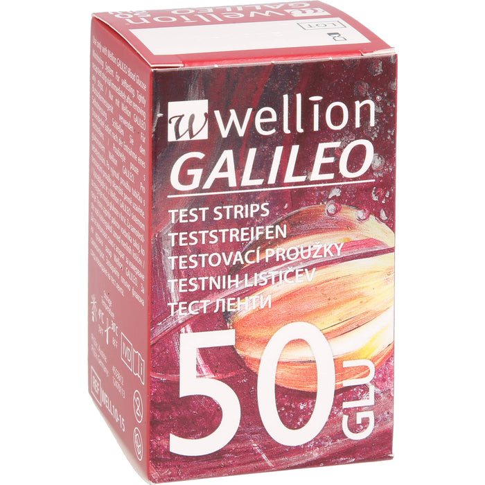 Wellion Galileo Blutzuckerteststreifen, 50 pcs. Test strips