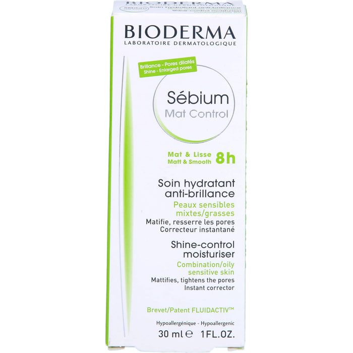 BIODERMA Sébium Mat Control Feuchtigkeitspflege, 1 St. Lösung