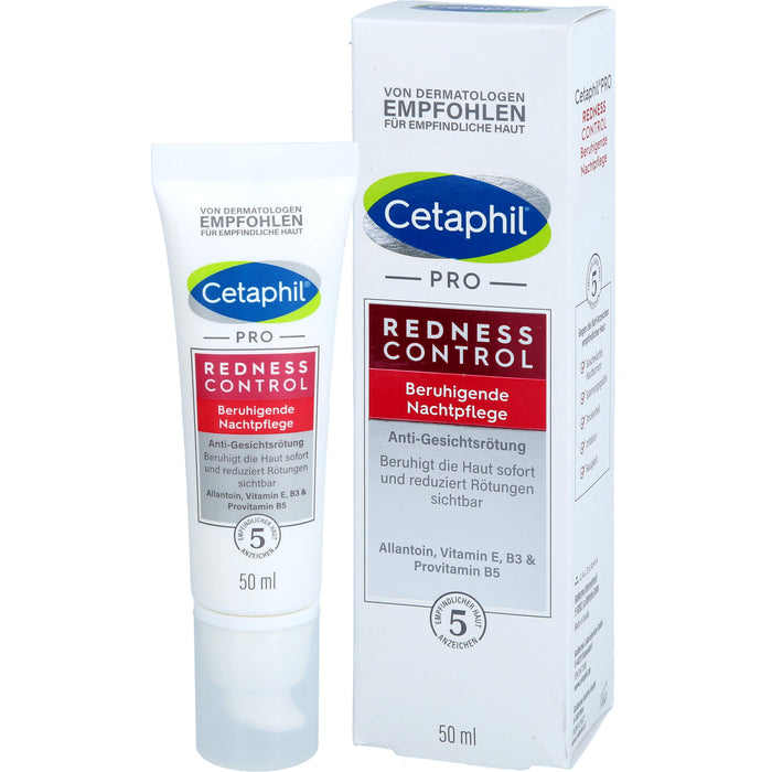 Cetaphil Pro RednessControl beruhigende Nachtpflege, 50 ml Crème