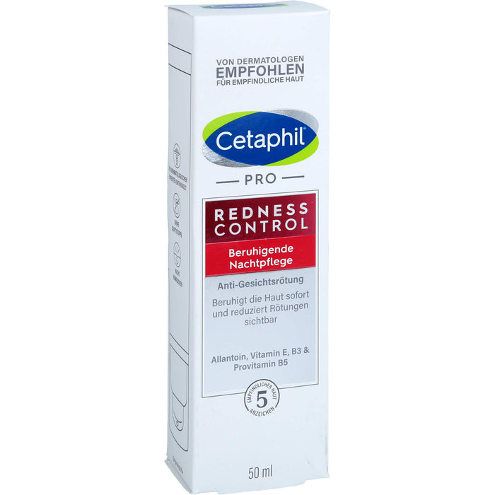 Cetaphil Pro RednessControl beruhigende Nachtpflege, 50 ml Crème