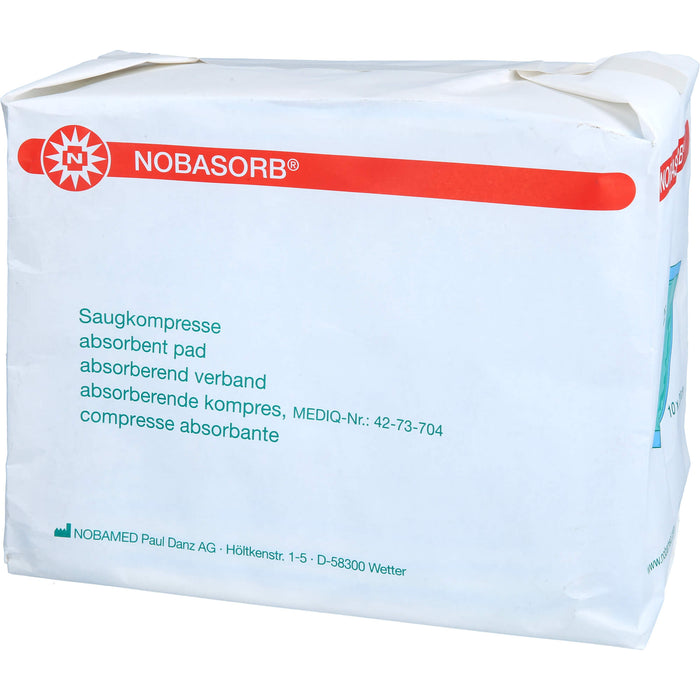 NOBASORB Saugkompressen 10 cm x 20 cm, 25 pcs. Compresses