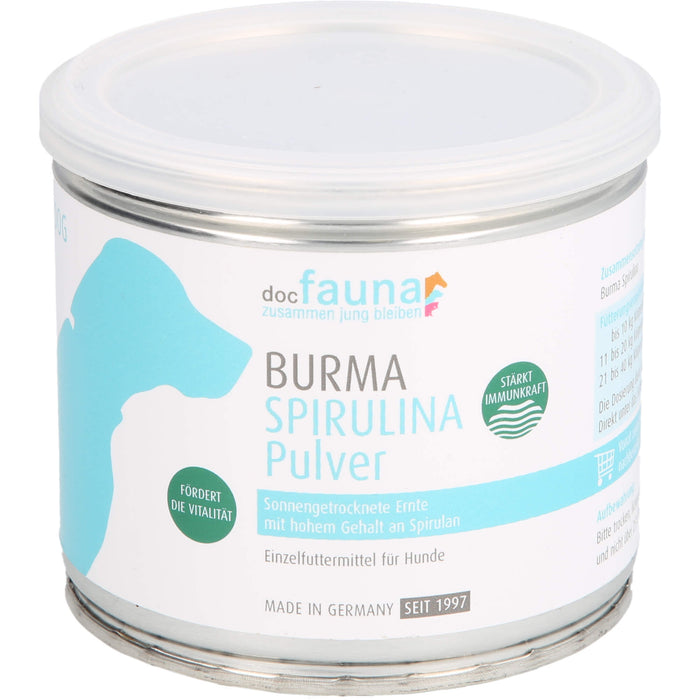 Burma Spirulina Pulver DOG, 150 g PUL