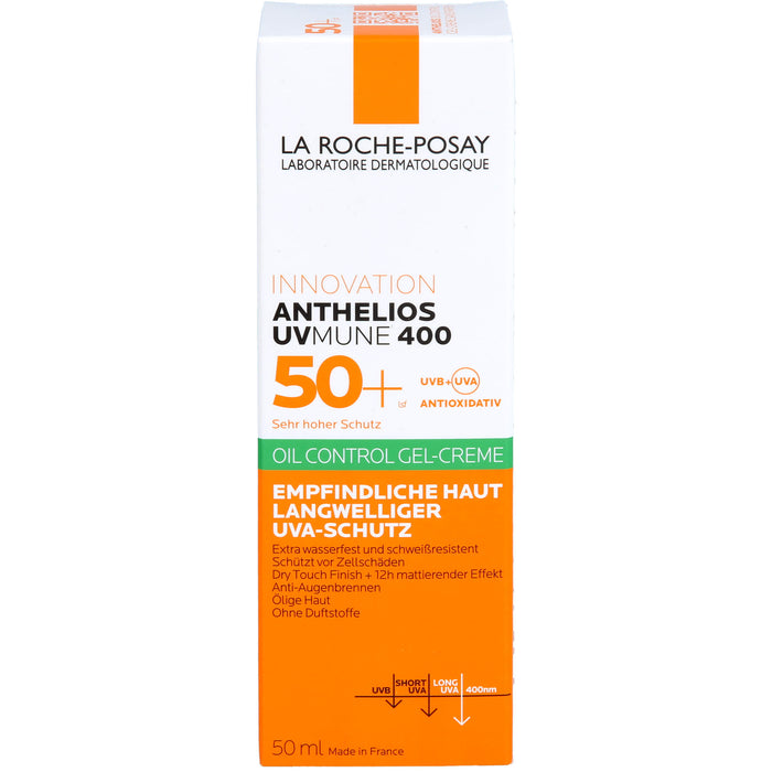 LA ROCHE-POSAY Anthelios XL LSF 50+ mattierende Gel-Creme, 50 ml Cream