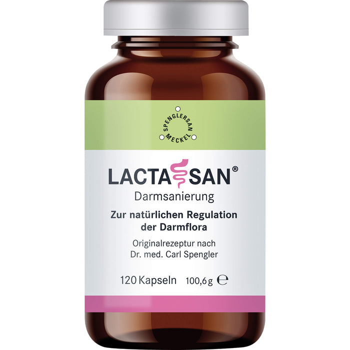 LACTASAN Kapseln zur Unterstützung der Darmflora, 120 pc Capsules