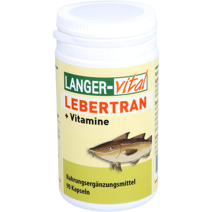 LEBERTRAN + VITAMINE A und D3, 90 St KAP