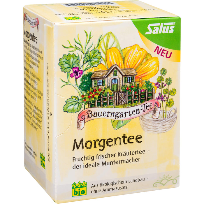 Bauerngarten-Tee Morgentee Kräutertee Salus, 15 St FBE