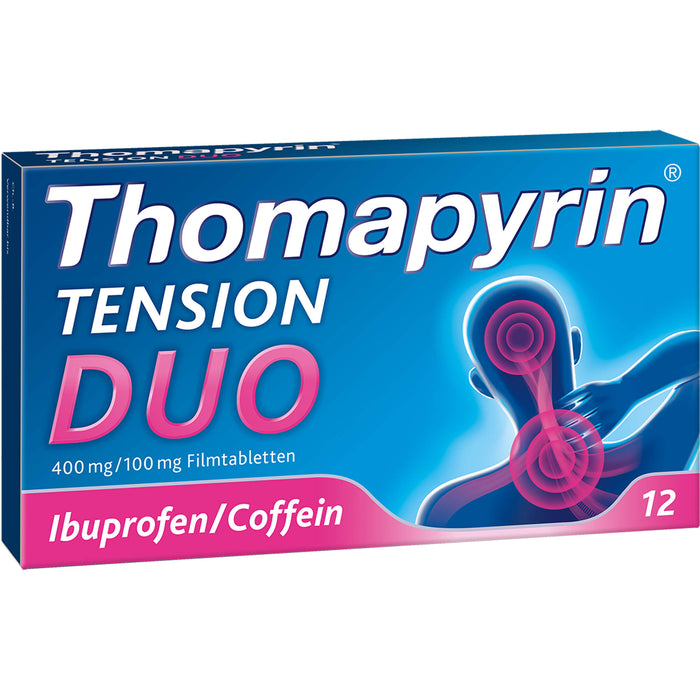 Thomapyrin Tension duo 400 Filmtabletten, 12 pcs. Tablets