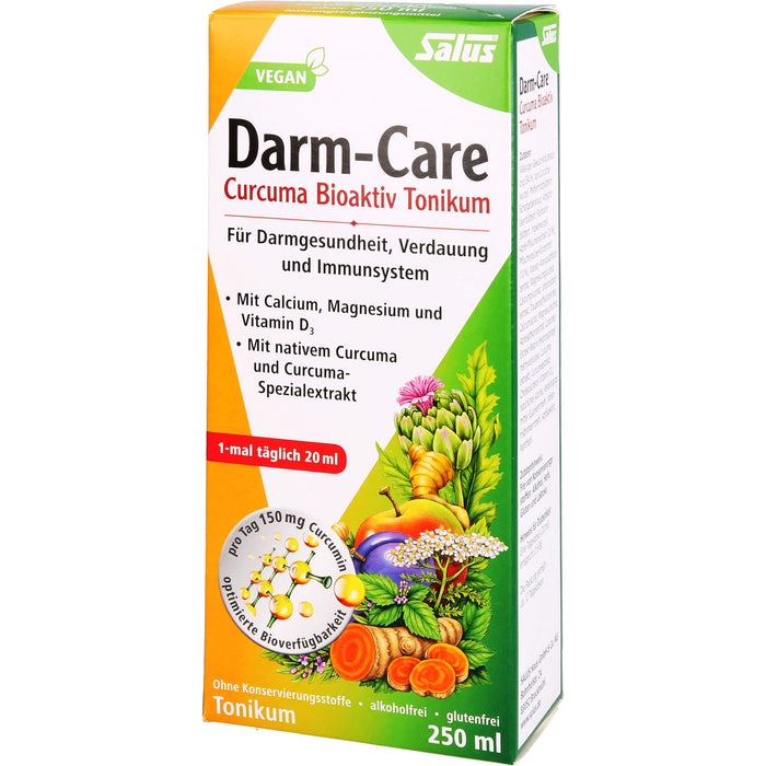 Salus Darm-Care Curcuma Bioaktiv Tonikum, 250 ml Solution