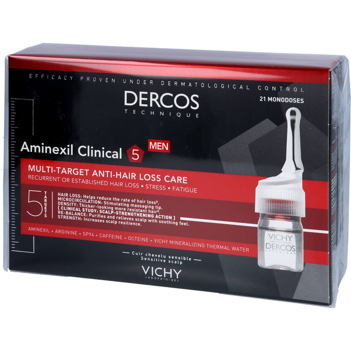 VICHY Aminexil Clinical 5 Men Ampullen, 21 St. Ampullen