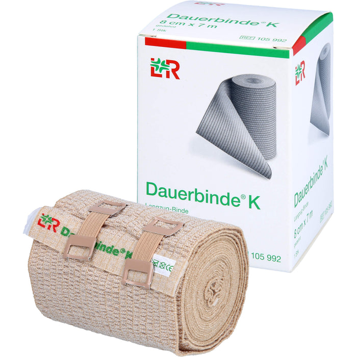 Dauerbinde kräftig 8cmx7m, 1 pcs. Bandage