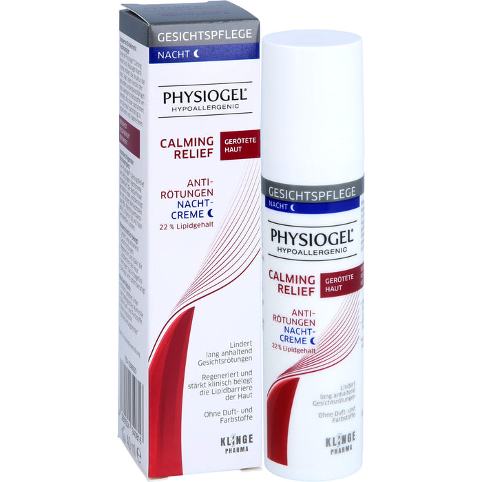 PHYSIOGEL Calming Relief Anti-Rötungen Nachtcreme, 40 ml Cream