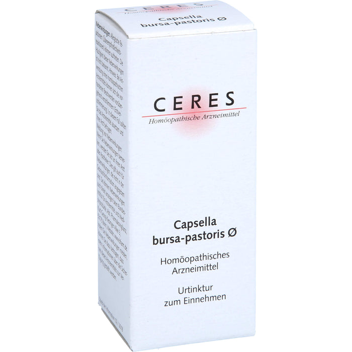 CERES Capsella bursa-pastorid ø Urtinktur, 20 ml Lösung