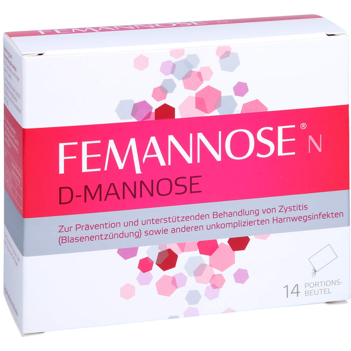 FEMANNOSE N D-Mannose Portionsbeutel, 14 pcs. Sachets