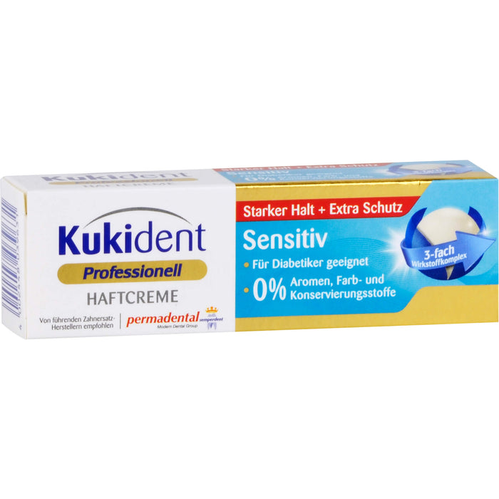 Kukident Haftcreme sensitiv, 40 g Crème