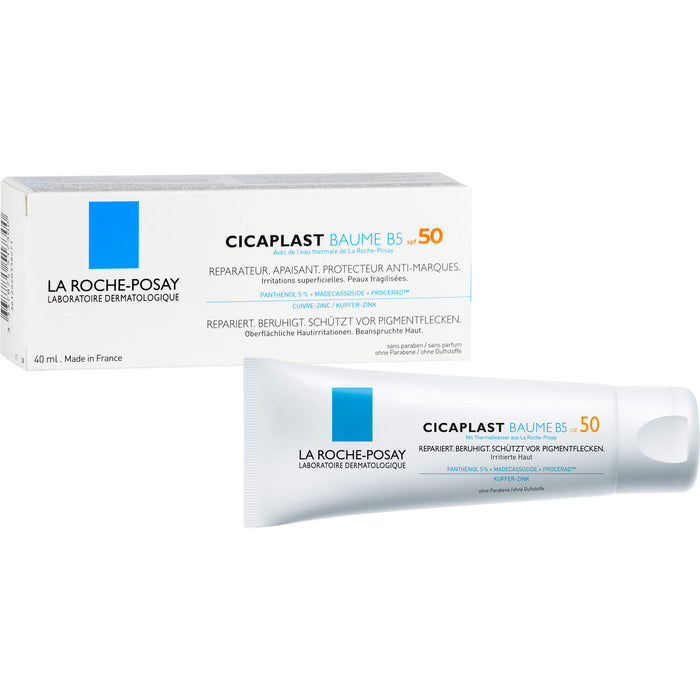 LA ROCHE-POSAY Cicaplast Baume B5 LSF 50 Haut-Balsam, 40 ml Crème