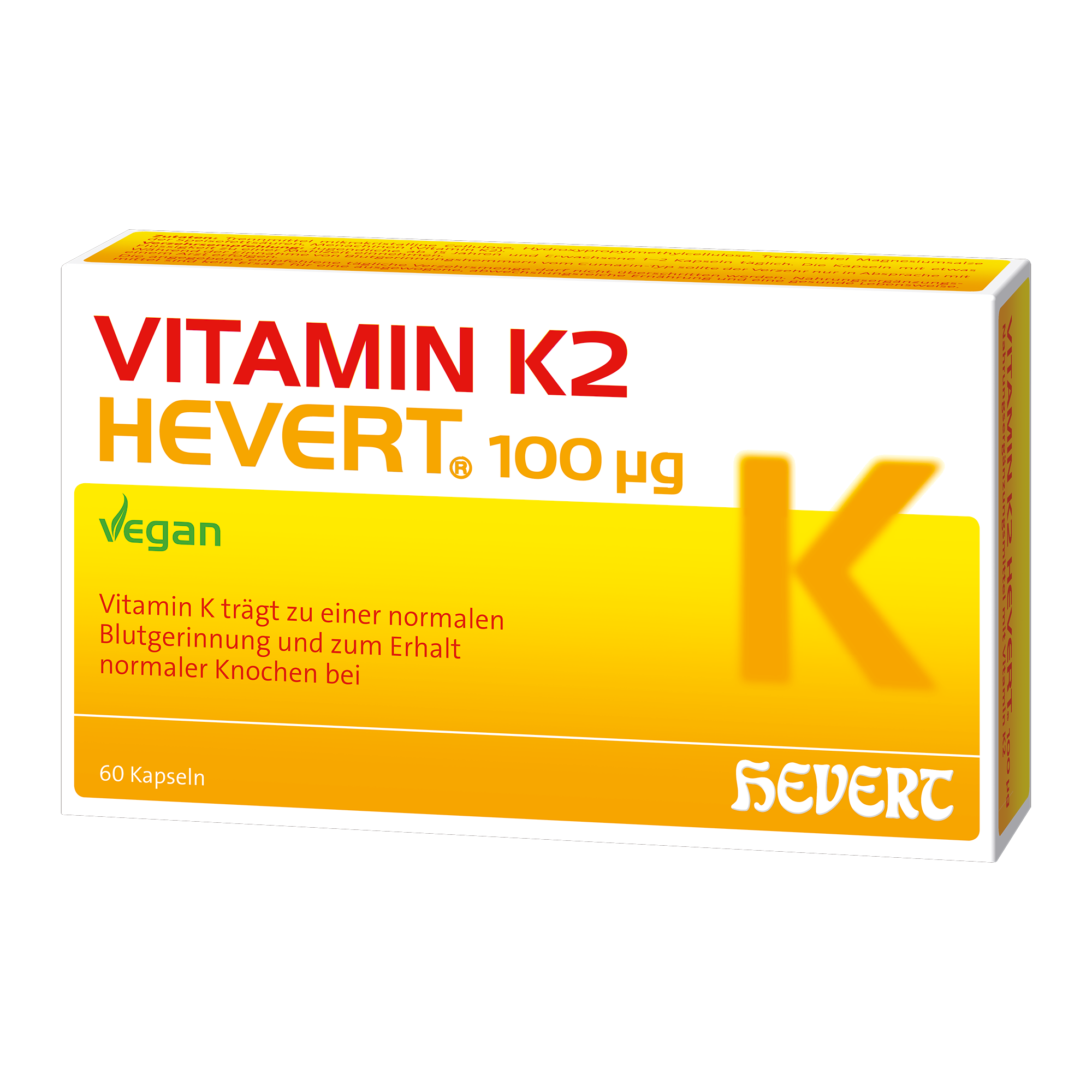 Vitamin K2 Hevert 100 µg, 60 St. Kapseln