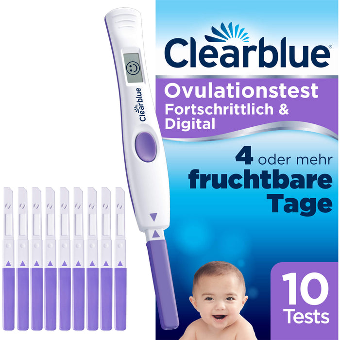 Clearblue Ovulationstest FORTSCHRITTLICH & DIGITAL, 10 pc Test