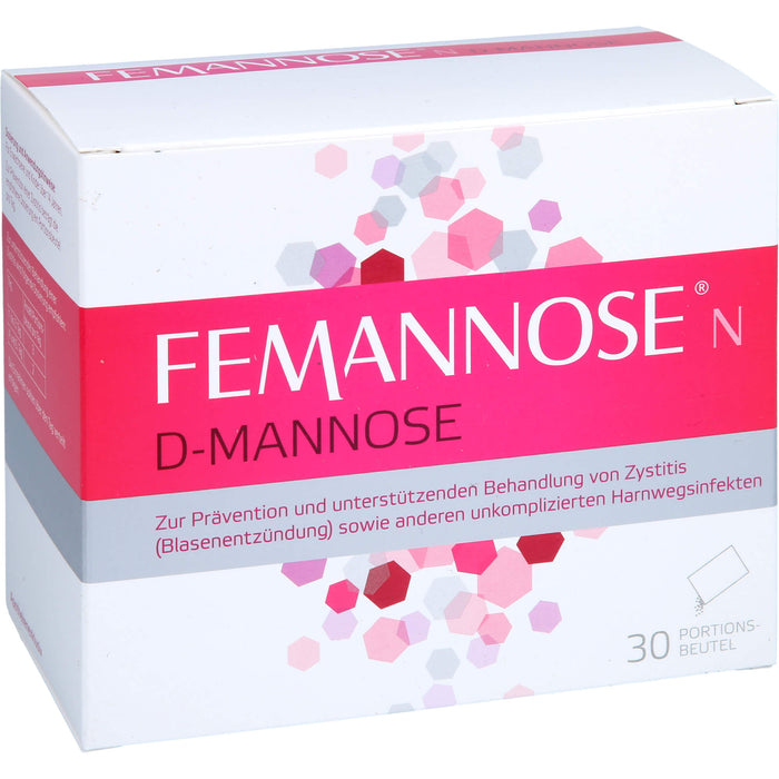 FEMANNOSE N D-Mannose Portionsbeutel, 30 pcs. Sachets