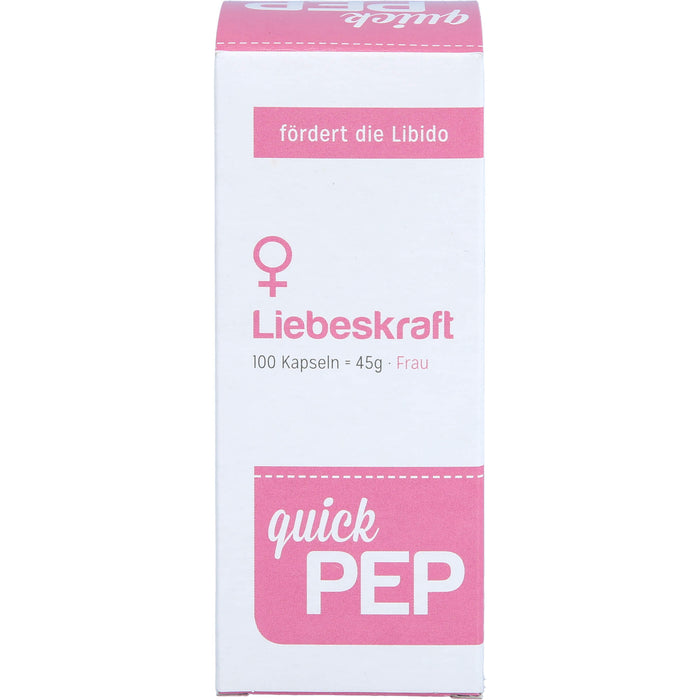 quickPEP Liebeskraft Frau, 100 St KAP