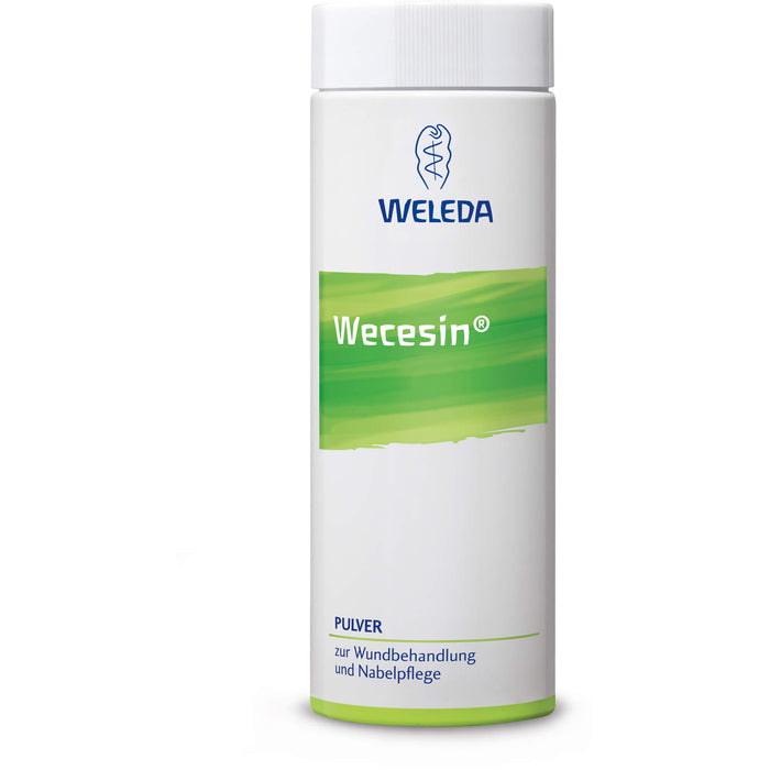 WELEDA Wecesin Pulver zur Wundbehandlung und Nabelpflege, 50 g Pulver