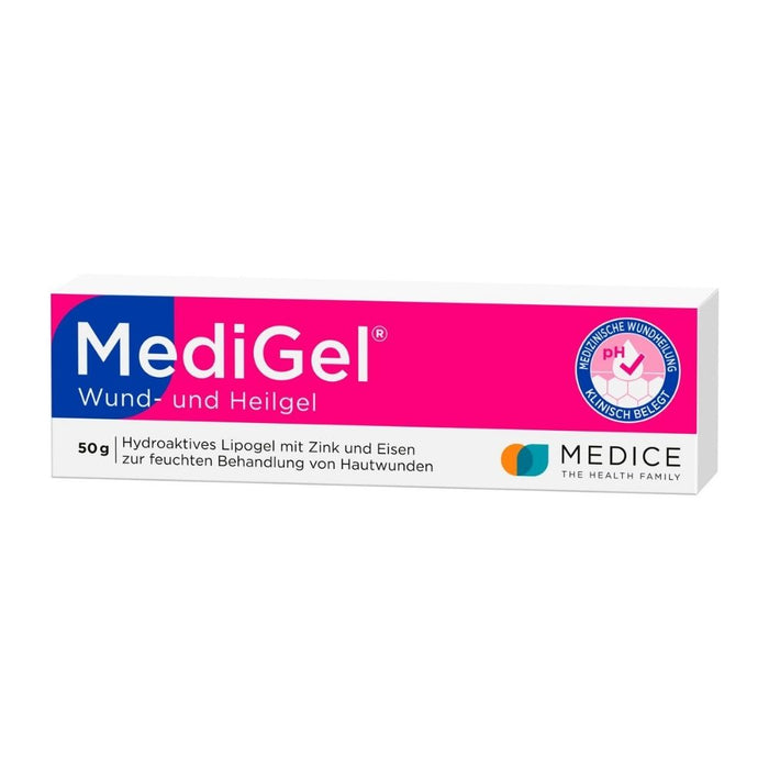 MediGel Wund- und Heilgel zur Behandlung akuter und chronischer Wunden, 50 g Gel