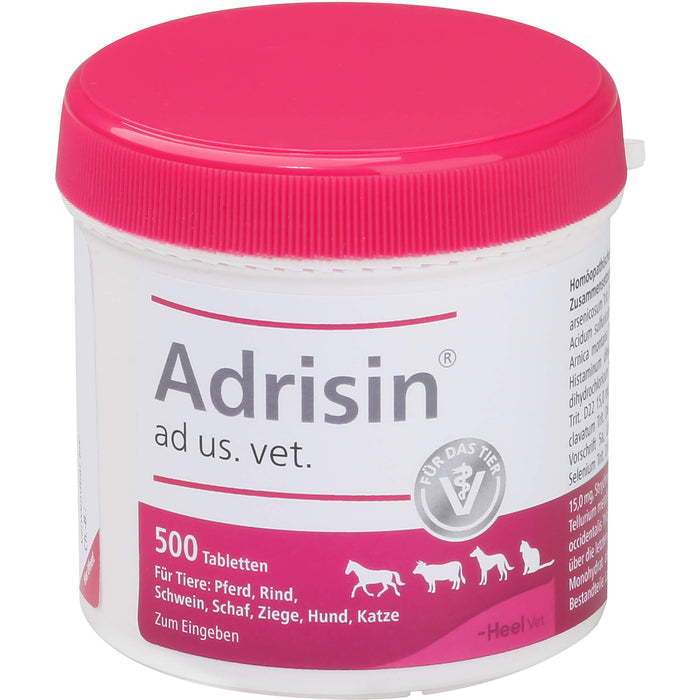 Adrisin ad us. vet. Tabletten, 500 pc Tablettes