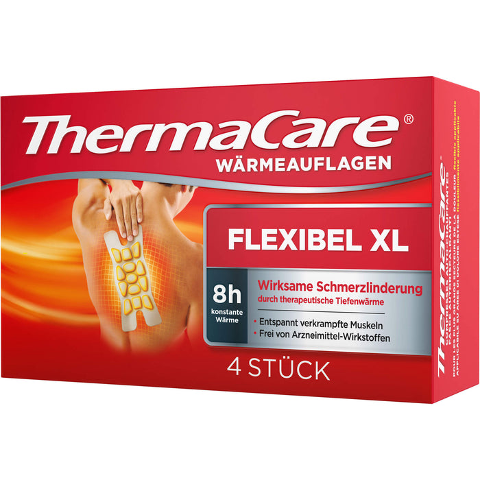 ThermaCare Wärmeauflagen Flexibel XL, 4 pc Pansement