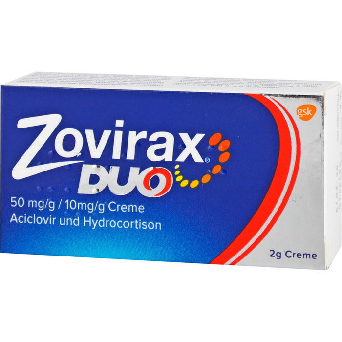 Zovirax duo Creme, 2 g Creme