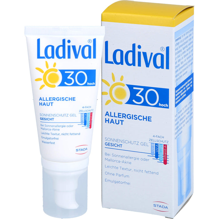 Ladival Allergische Haut LSF 30 Sonnenschutz-Gel, 50 ml Gel