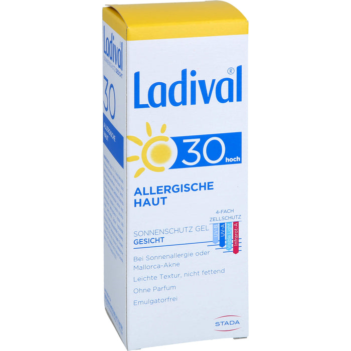 Ladival Allergische Haut LSF 30 Sonnenschutz-Gel, 50 ml Gel