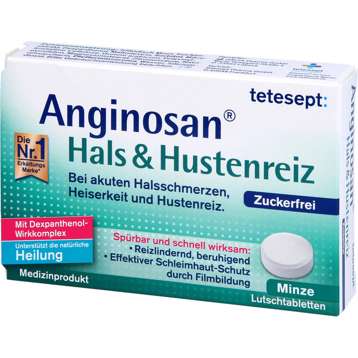 tetesept Anginosan Hals&Hustenreiz Lutschtabletten, 20 St LUT