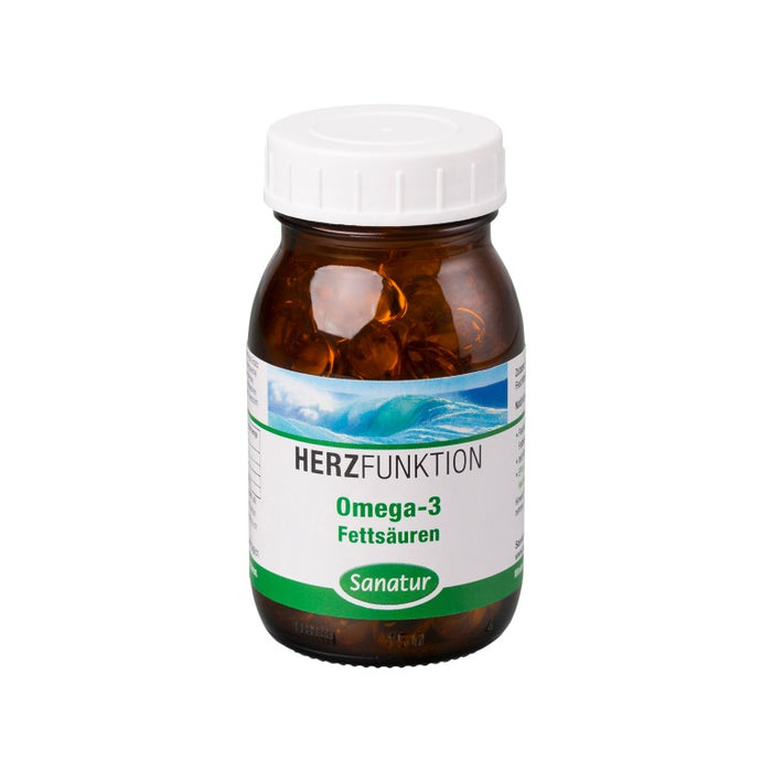 Sanatur Omega-3 Fettsäuren Fischöl-Konzentrat, 120 pcs. Capsules