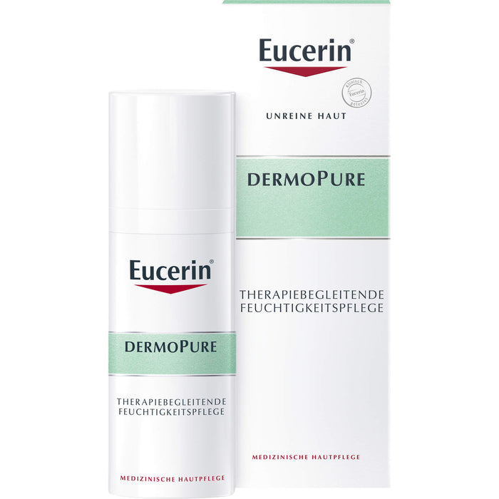 Eucerin DermoPure therapiebegleitende Feuchtigkeitspflege, 50 ml Cream