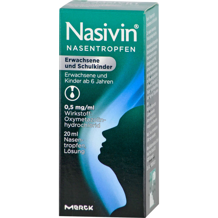 Nasivin Nasentropfen Erwachsene und Schulkinder, 20 ml Solution