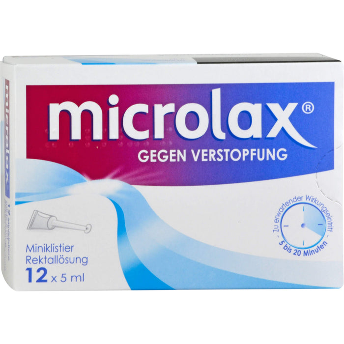 microlax Rektallösung Reimport Pharma Gerke, 12 pcs. Enemas