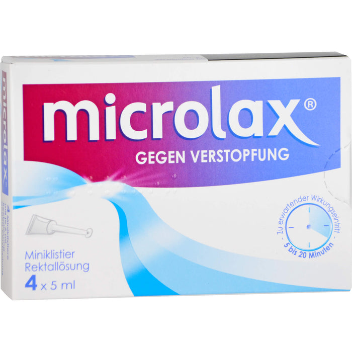 microlax Rektallösung Reimport Pharma Gerke, 4 pcs. Enemas