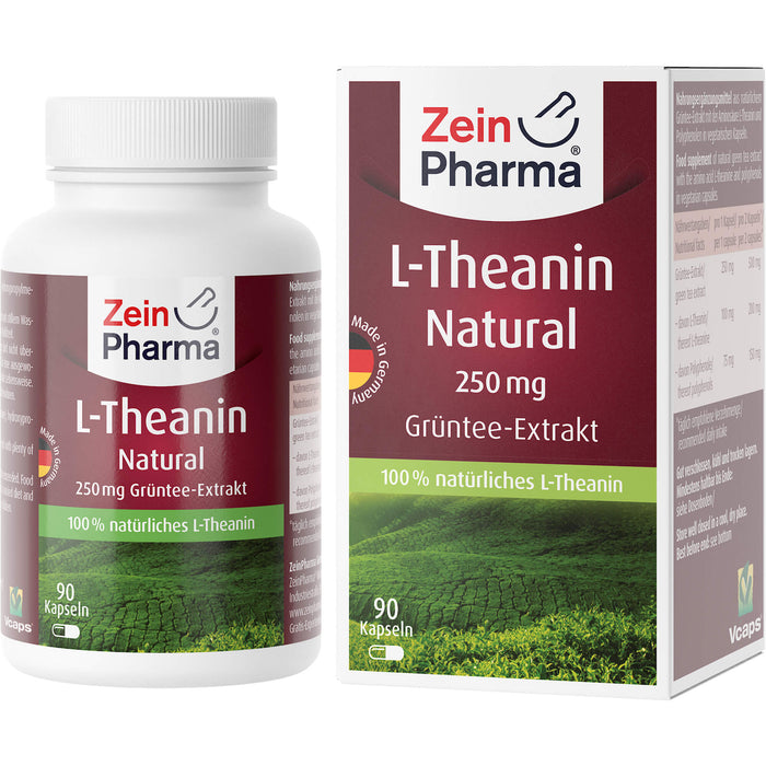 L-Theanin Natural 250 mg - 90 Kapseln ZeinPharma, 90 St KAP