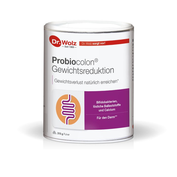 Dr. Wolz Probiocolon Gewichtsreduktion Pulver, 315 g Poudre